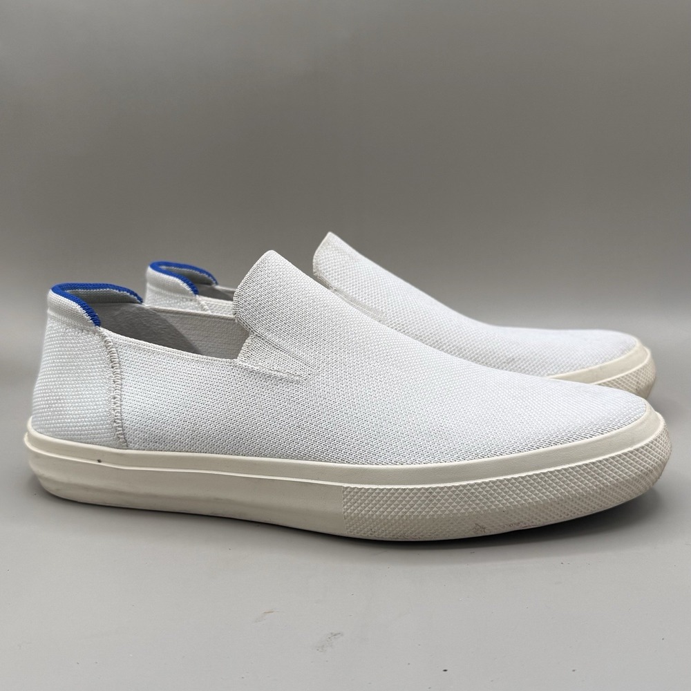 Rothys The Original Shoes Womens‎ Size 10 Slip On Anchor Textile Off White